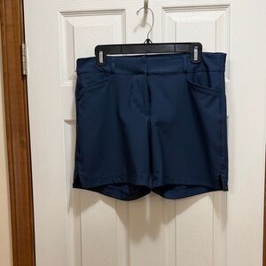 adidas Women's Dark Blue Athletic Shorts